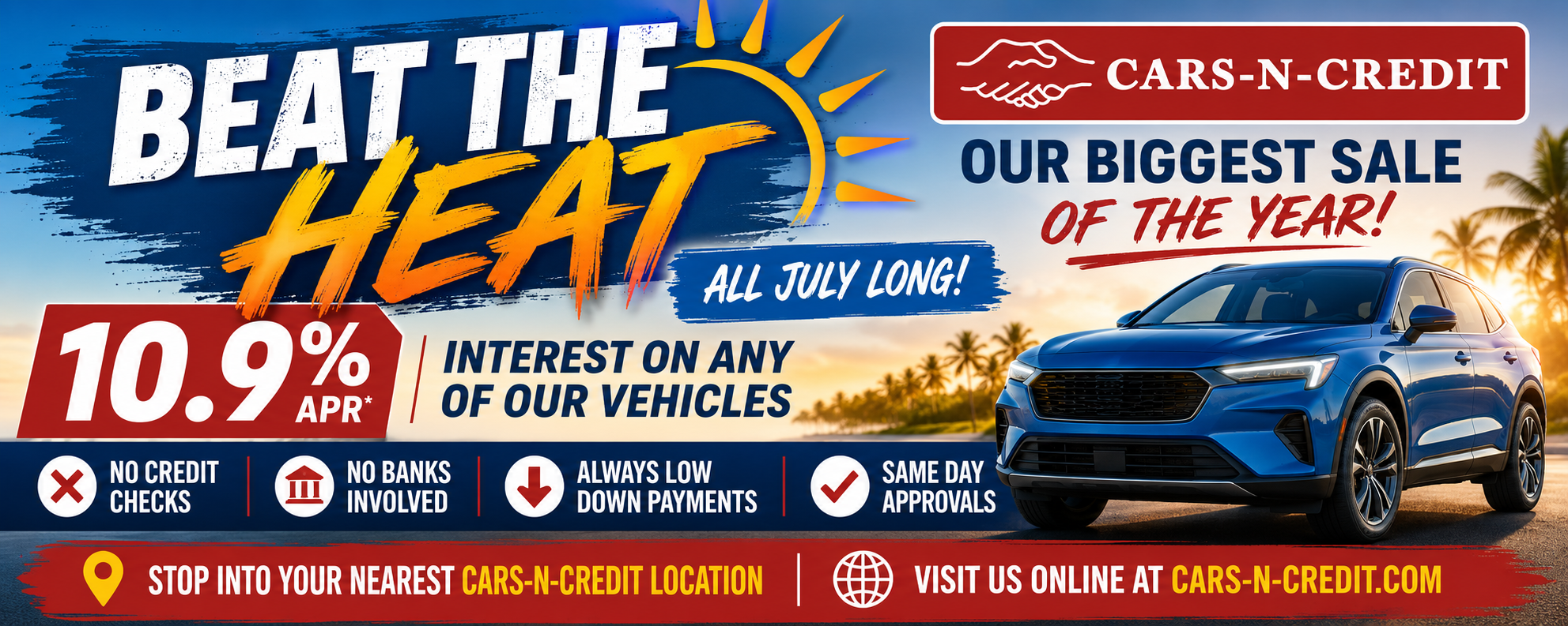 Cars-N-Credit-Beat-The-Heat-Banner-2026